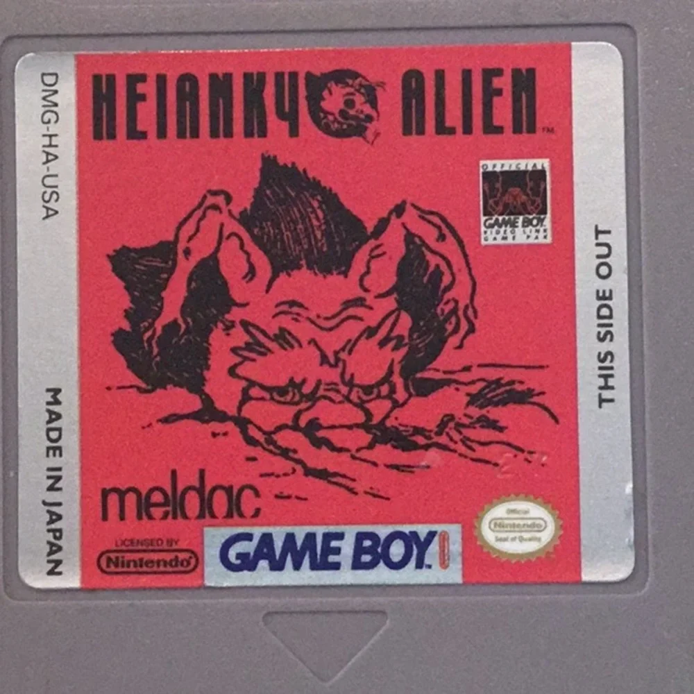 Heiankyo Alien Nintendo Game Boy Game Gameboy